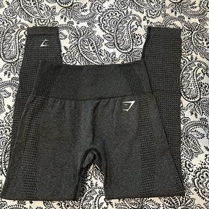 ‼️FIRM PRICE‼️ GYMSHARK VITAL SEAMLESS 2.0 LEGGINGS CHARCOAL SMALL